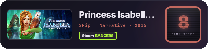 BANG Score badge