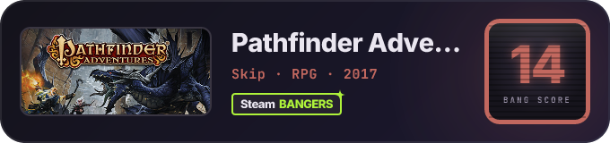 BANG Score badge