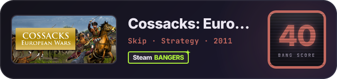 BANG Score badge