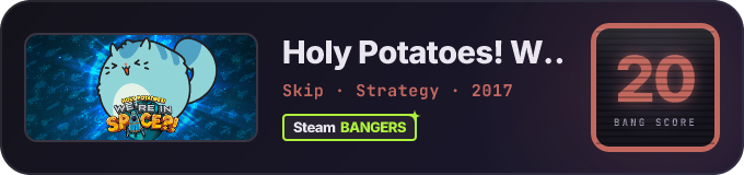 BANG Score badge