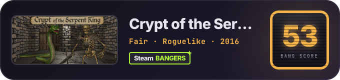 BANG Score badge