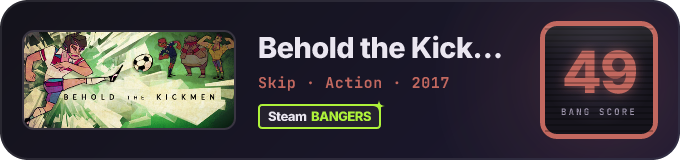 BANG Score badge