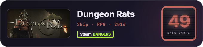 BANG Score badge