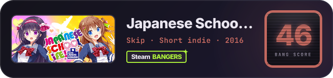 BANG Score badge