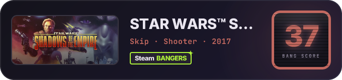 BANG Score badge