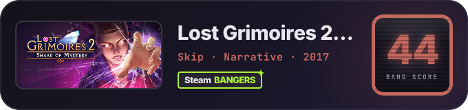 BANG Score badge