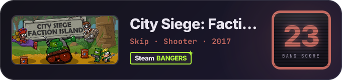 BANG Score badge