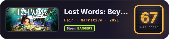 BANG Score badge