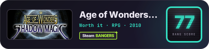 BANG Score badge