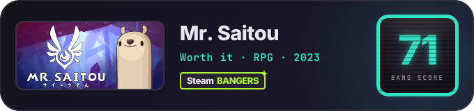 BANG Score badge