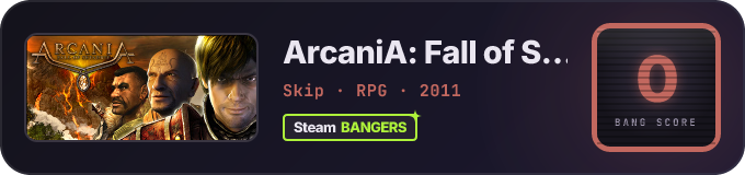 BANG Score badge