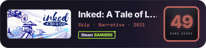 BANG Score badge