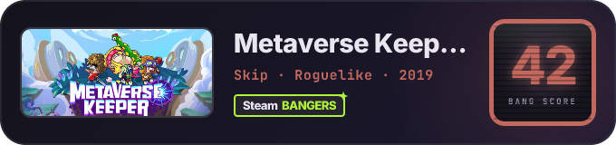 BANG Score badge