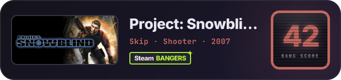 BANG Score badge