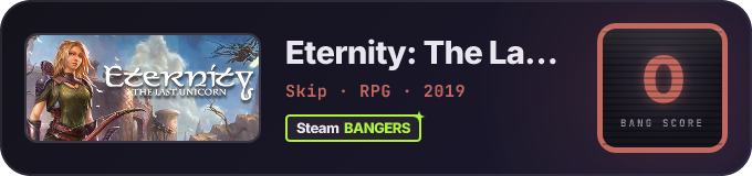 BANG Score badge