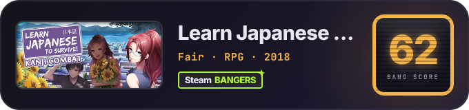BANG Score badge