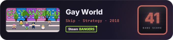 BANG Score badge