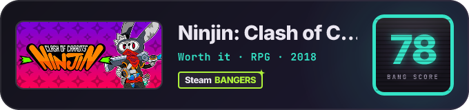 BANG Score badge