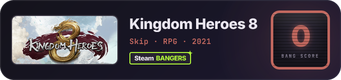 BANG Score badge