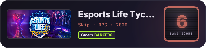 BANG Score badge