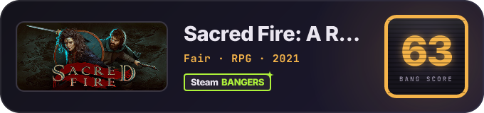 BANG Score badge
