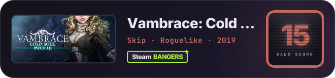 BANG Score badge