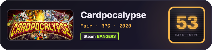BANG Score badge