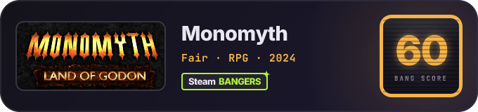 BANG Score badge