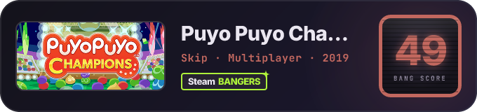 BANG Score badge