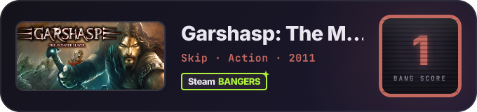 BANG Score badge